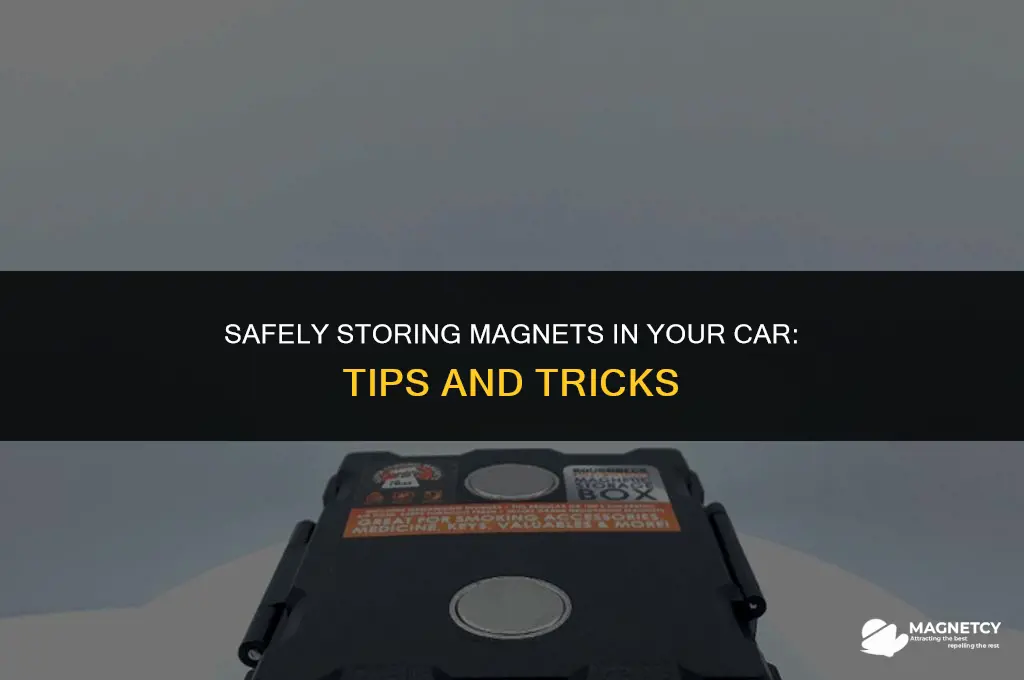 can you store magnet in car