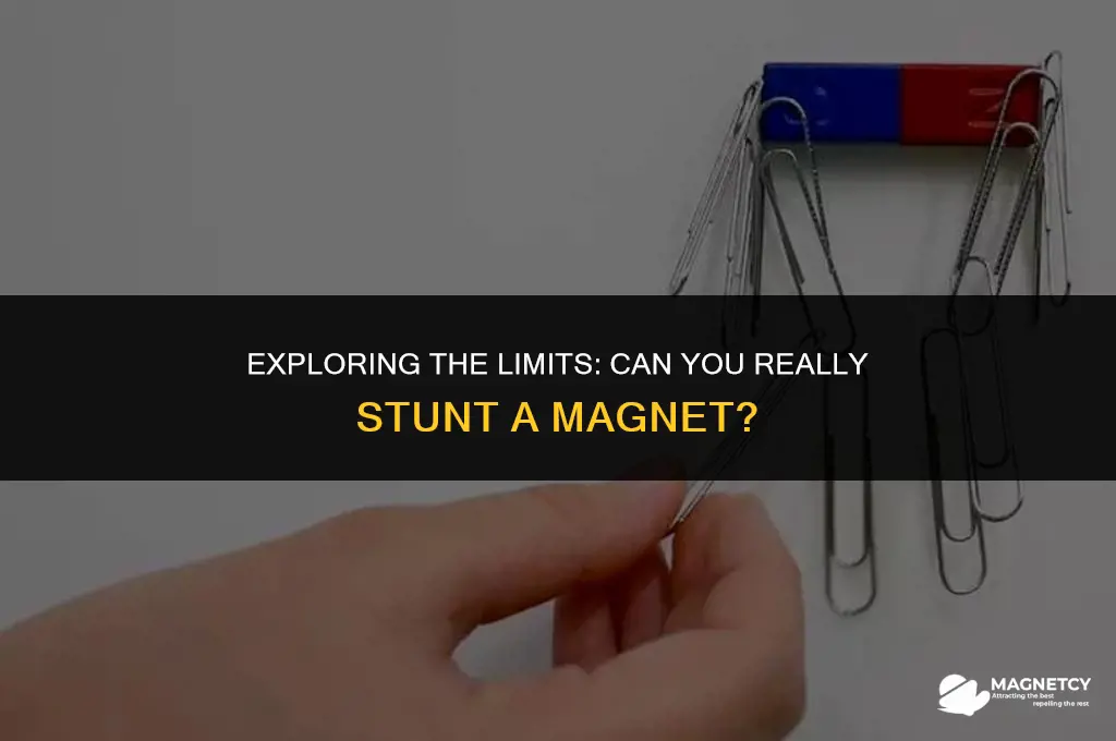 can you stunt a magnet