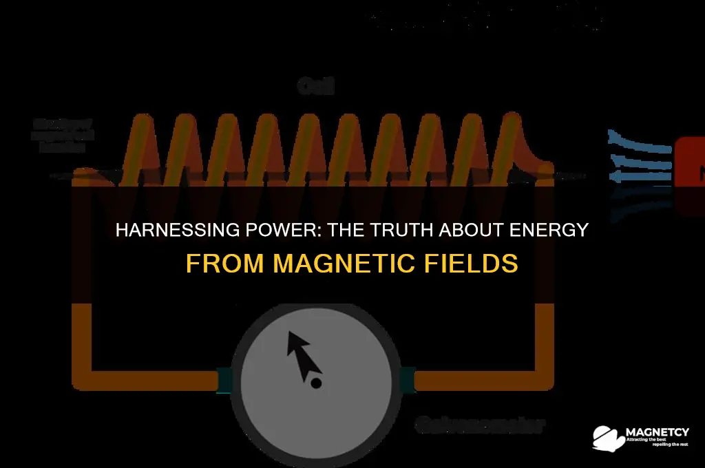 can you take energy from magnetic feilds