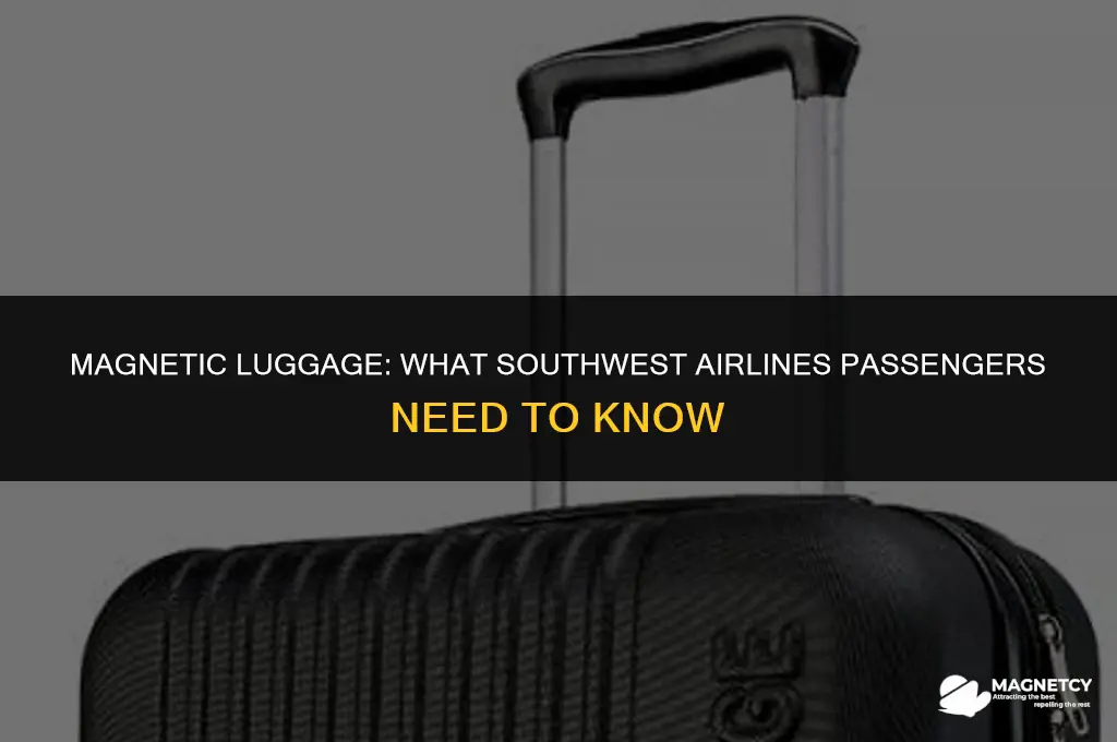 can you take magnets on southwest airlines