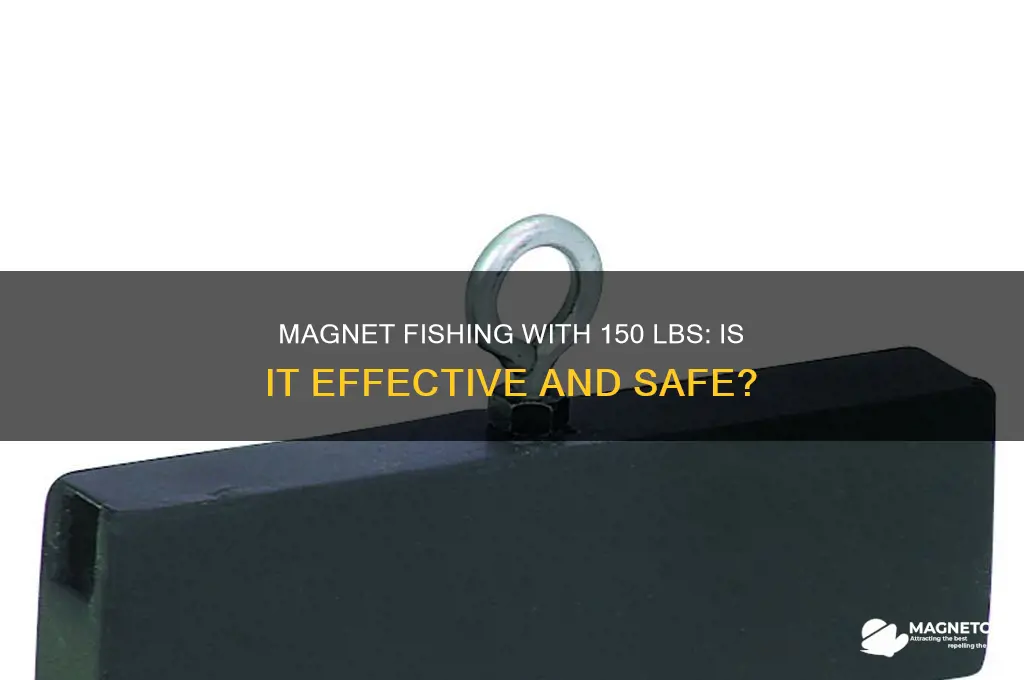 can you use 150 lbs magnet fishing