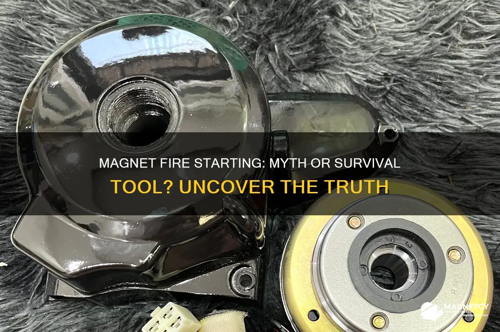 can you use a magnet as a firestarter