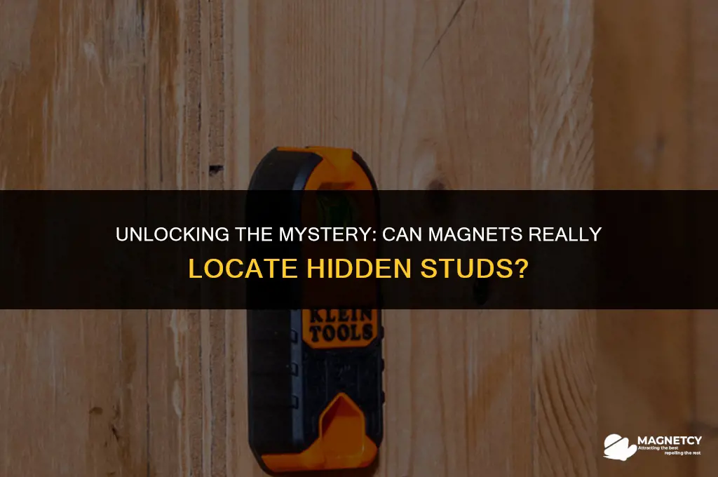 can you use a magnet as a stud finder