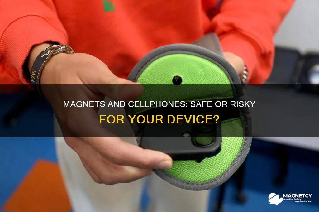 can you use a magnet on back of cellphone