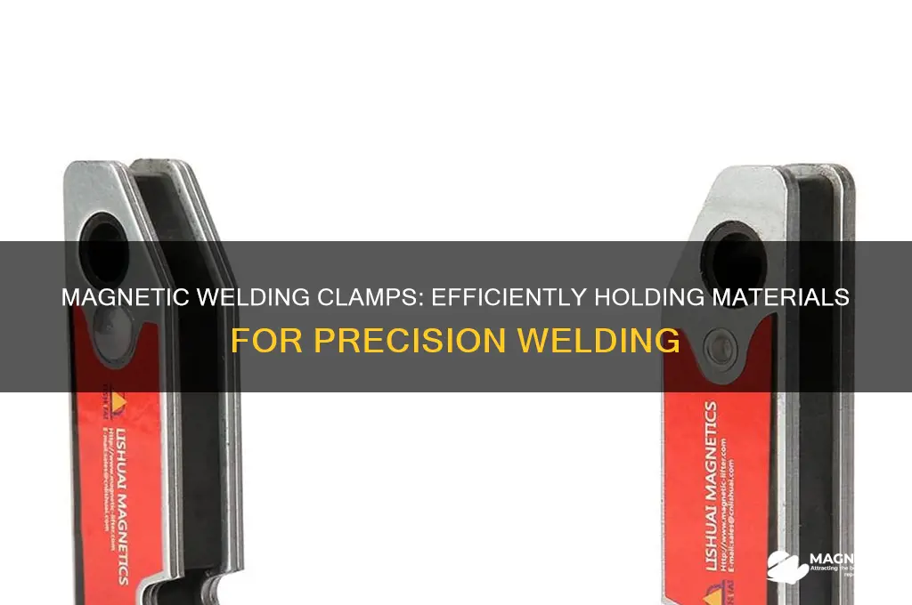 can you use a magnet to hold things for welding