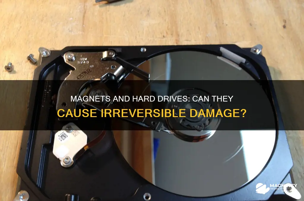 can you use a magnet to ruin a hard drive