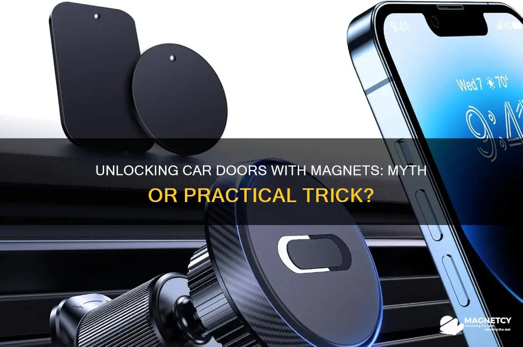can you use a magnet to unlock a car door