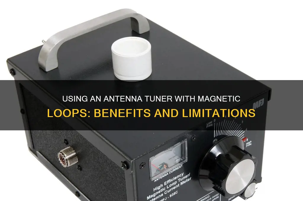 can you use an antenna tuner for magnetic loop