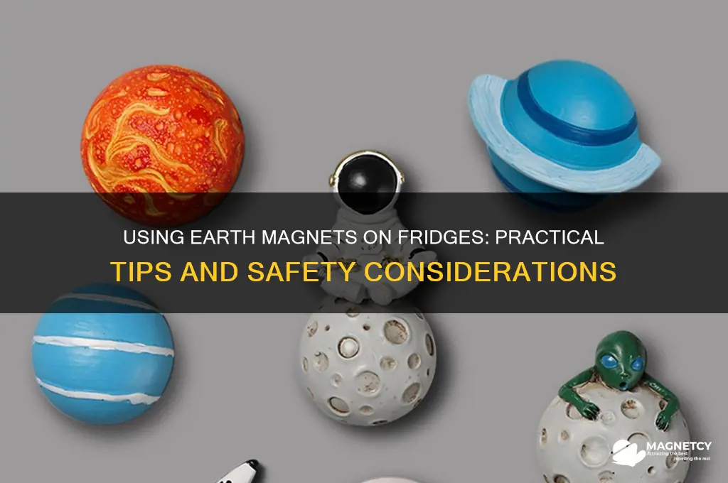can you use an earth magnet for the fridge