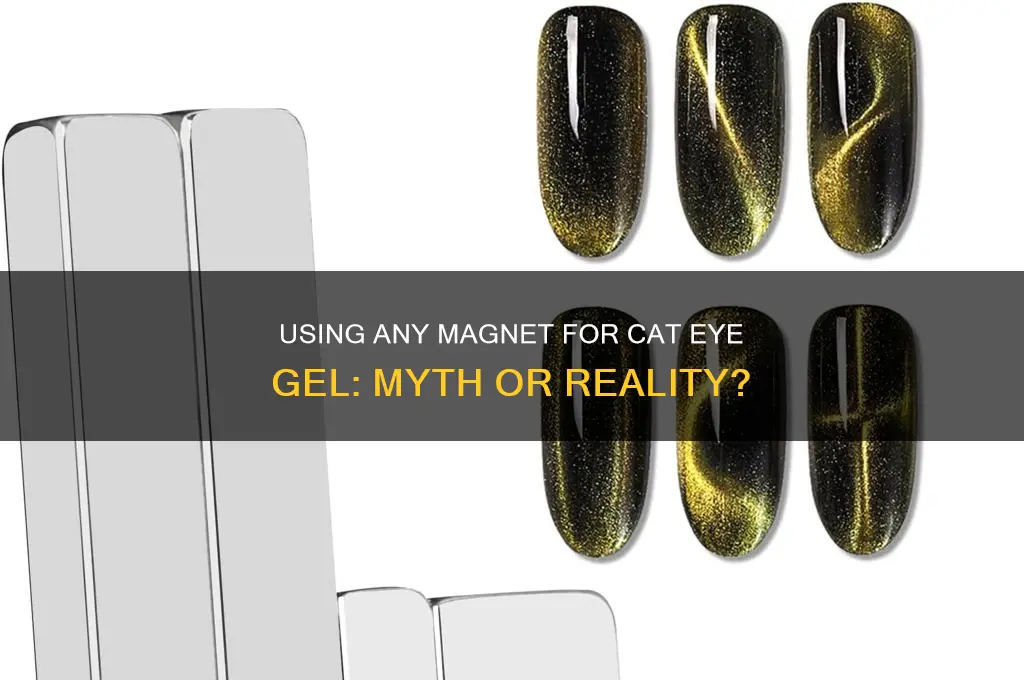 can you use any magnet for cat eye gel