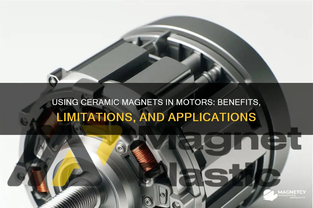 can you use ceramic magnets for motors
