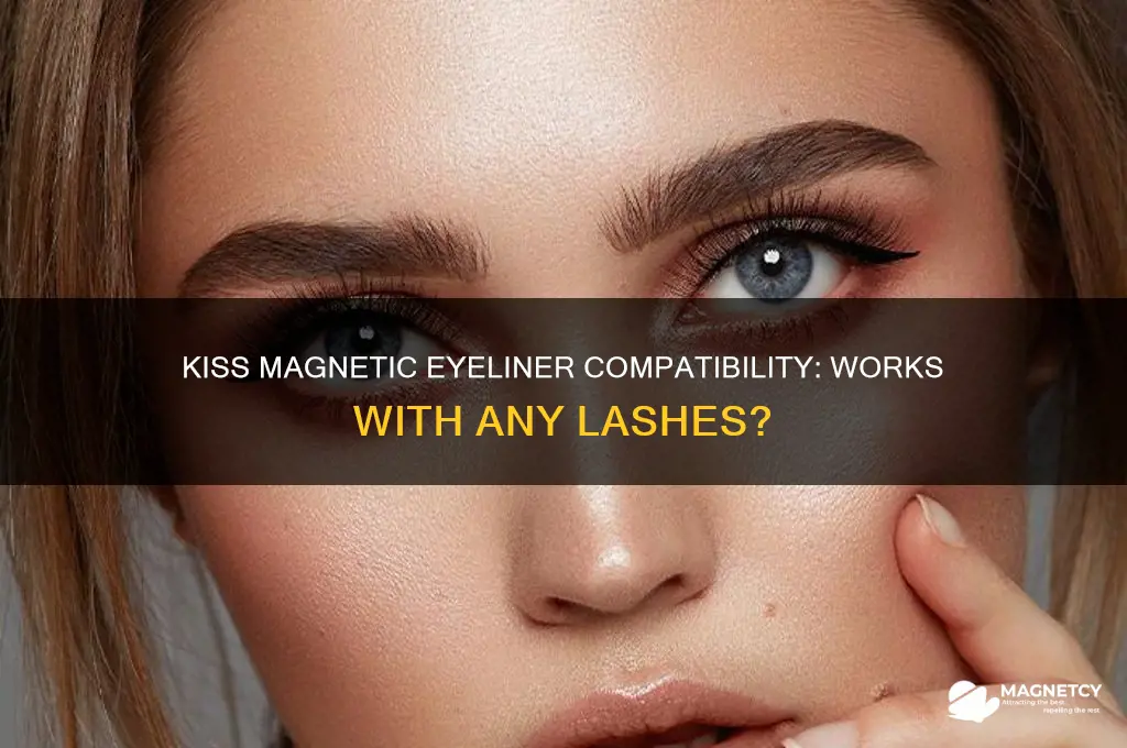 can you use kiss magnetic eyeliner with any lashes