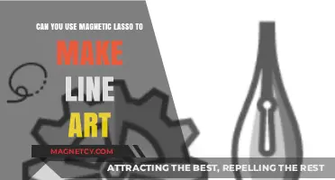 Mastering Line Art: Using Magnetic Lasso Tool Techniques for Precision