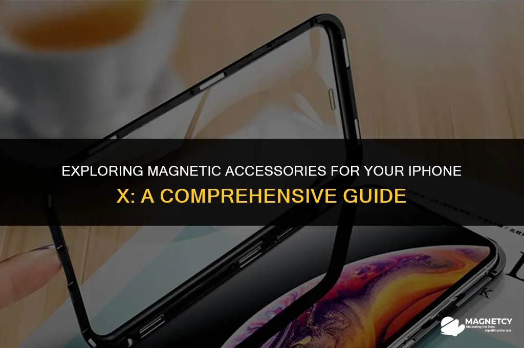 can you use magnets on iphone x