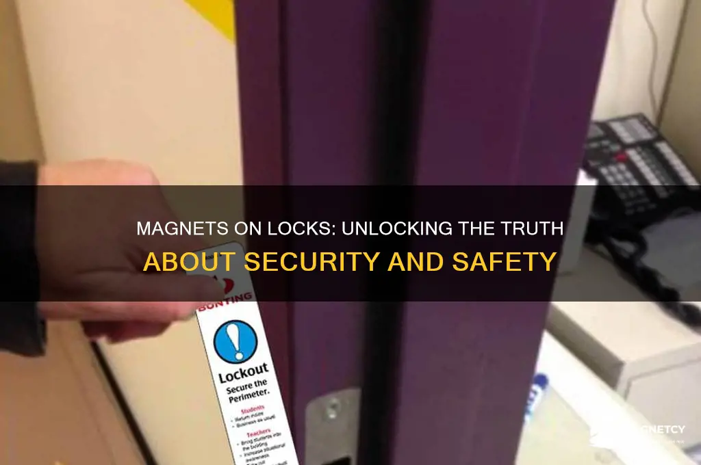 can you use magnets on locks