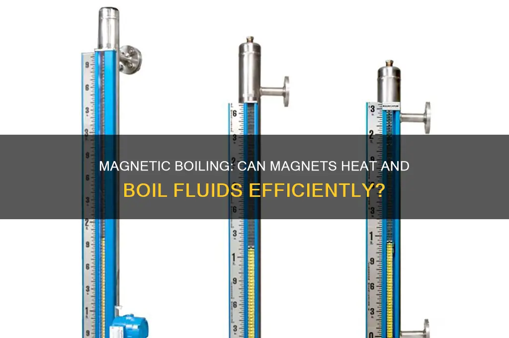 can you use magnets to boil fluid