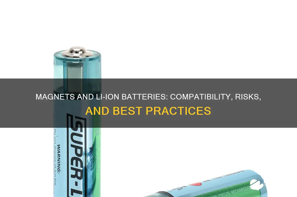 can you use magnets with li ion batteries
