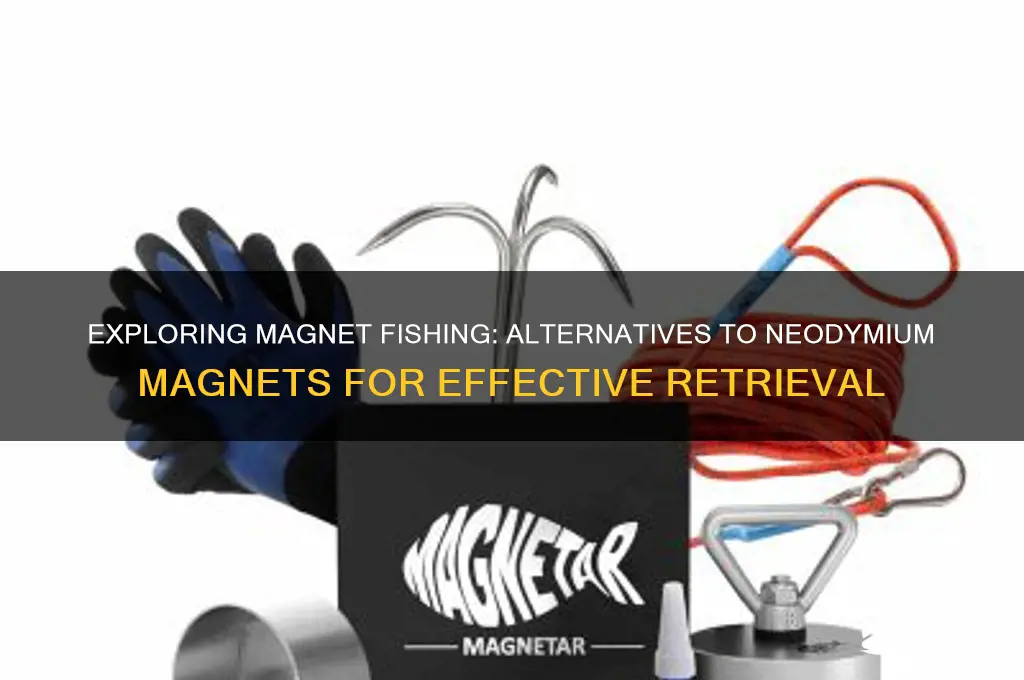 can you use non neodymium magnet fishing