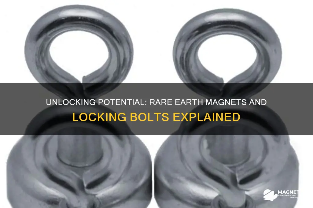 can you use rare earth magnets to move locking bolts