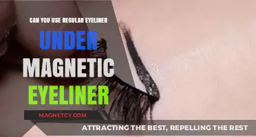 Regular Eyeliner Under Magnetic Lashes: Compatibility and Application Tips