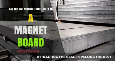Weldable Steel Sheets as Magnetic Boards: Feasibility and Practical Tips