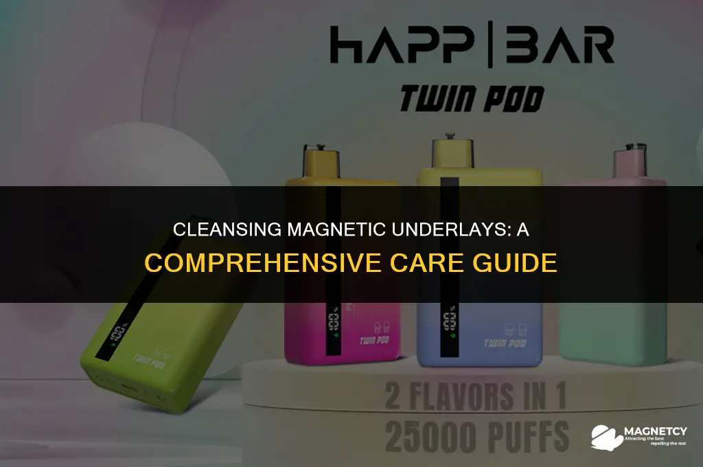 can you wash a magnetic underlay