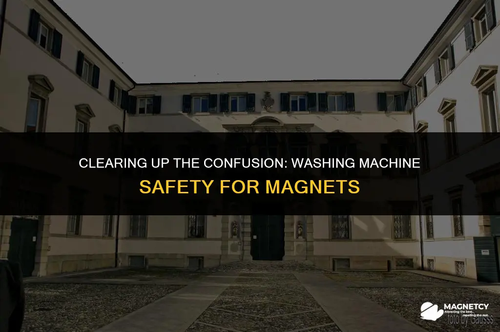 can you wash magnets in the washing machine
