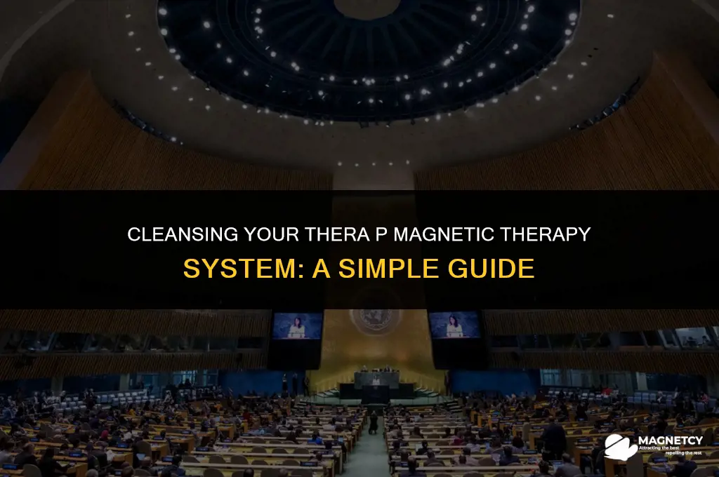 can you wash thera p magnetic therapy system