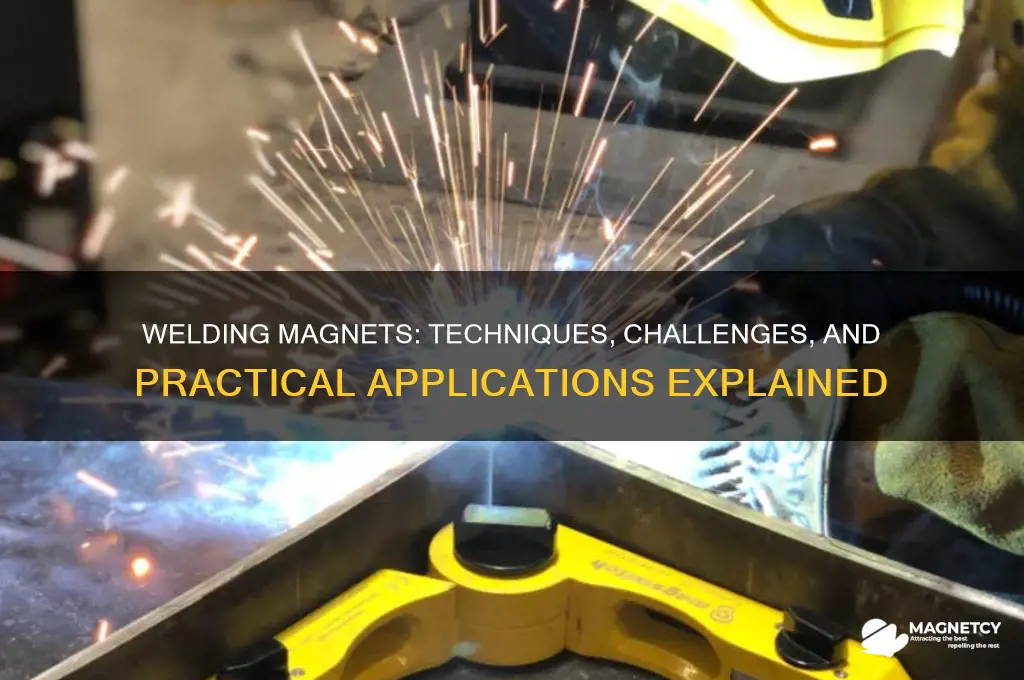 can you weld a magnet