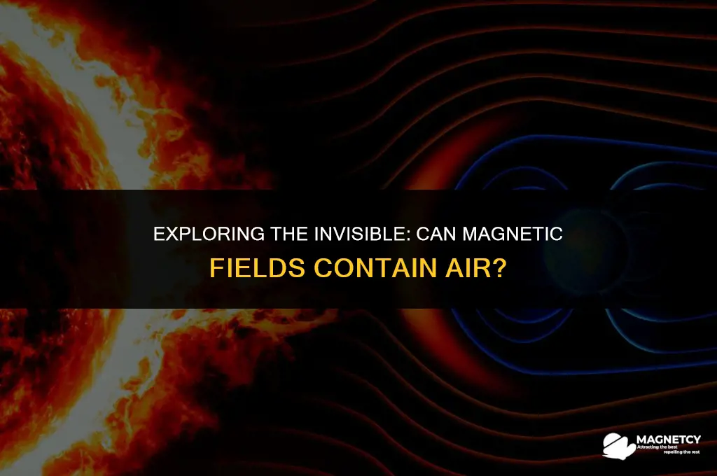 could a magnetic field contain air