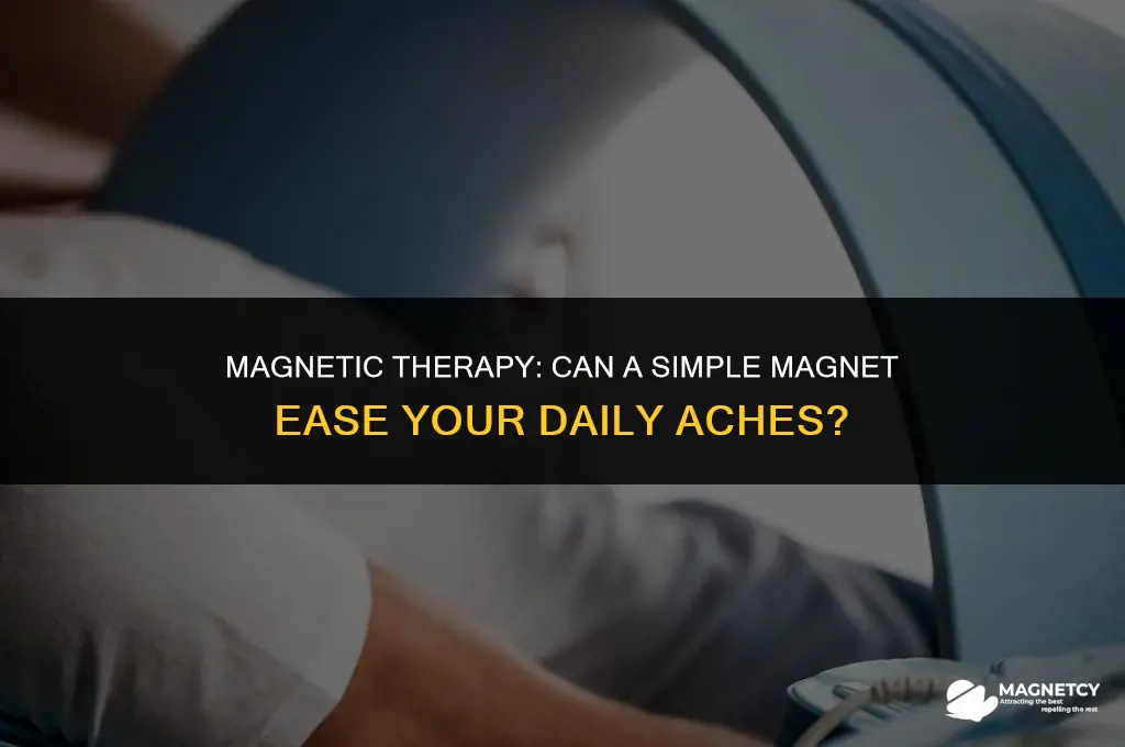 could a simple magnet magic away your aches daily mail