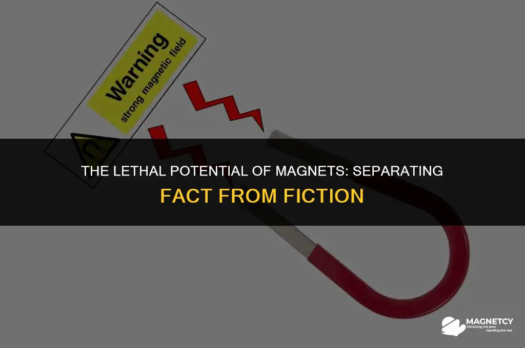 could a strong enough magnet kill you