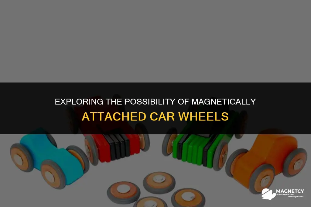 could a wheel of a car be magnetically attached