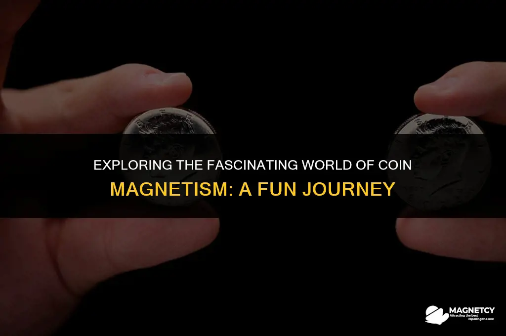 could be coins here fun with magnets