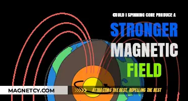 Exploring the Potential: Can Spinning Cores Intensify Magnetic Fields?