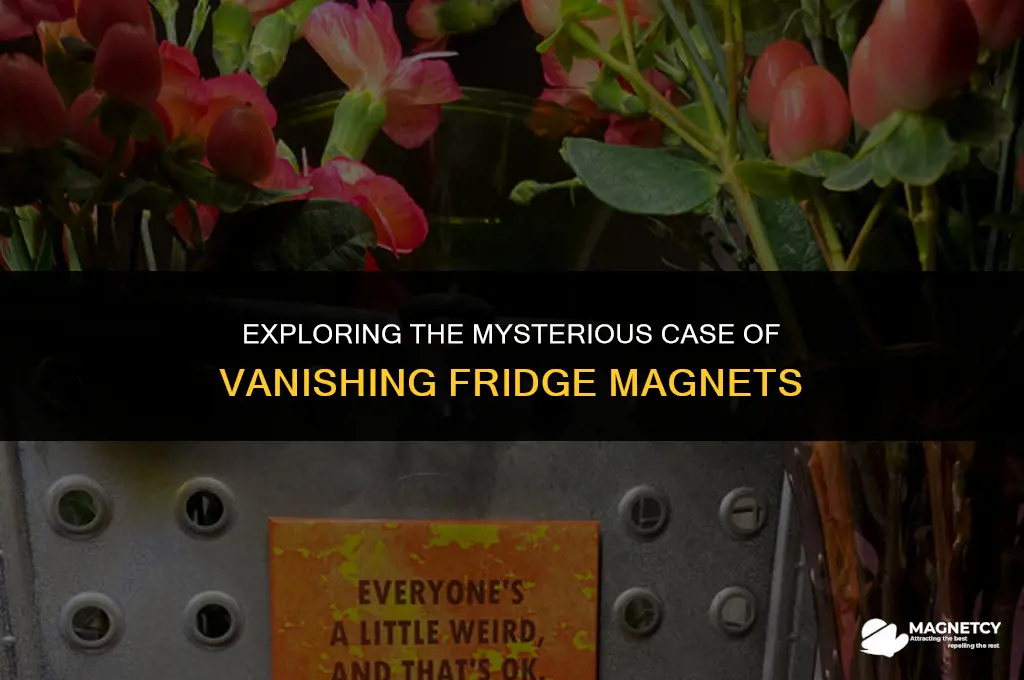 could magnets really fall off a fridge