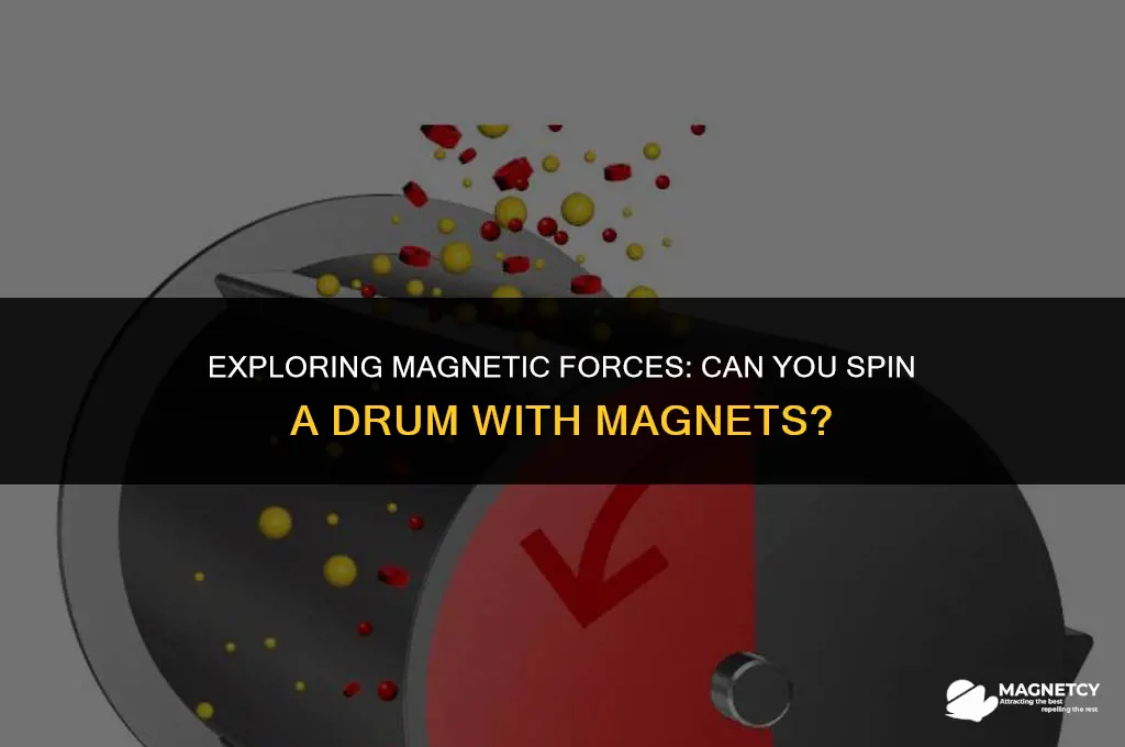 could you spin a drum with magnets