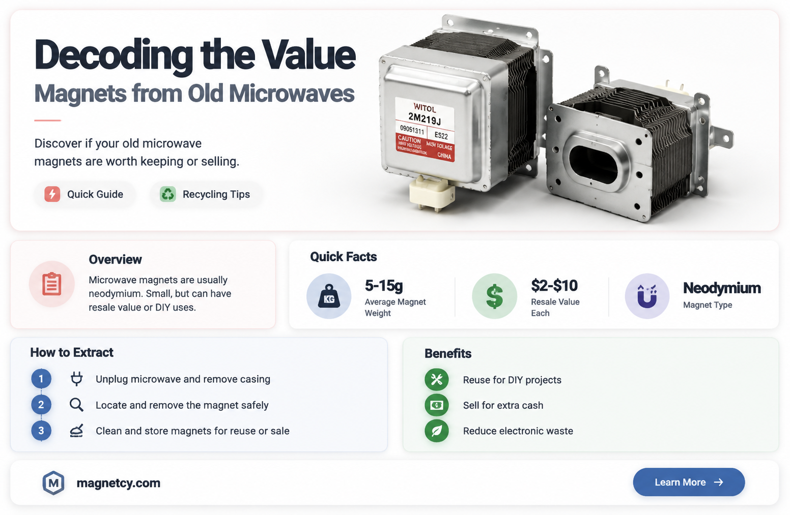 are magnets out of microwave worth money