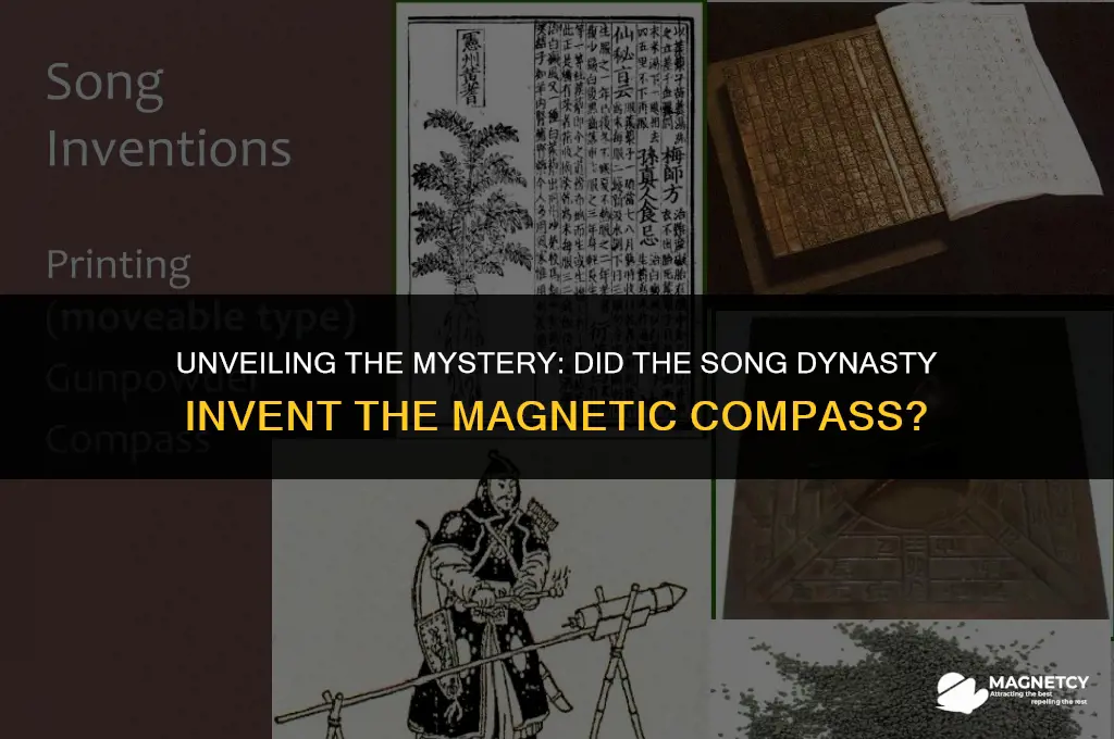 did the song dynasty invent the magnetic compass