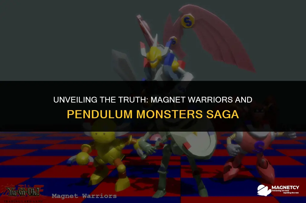 did they really make the magnet warroirs pendulum monsters
