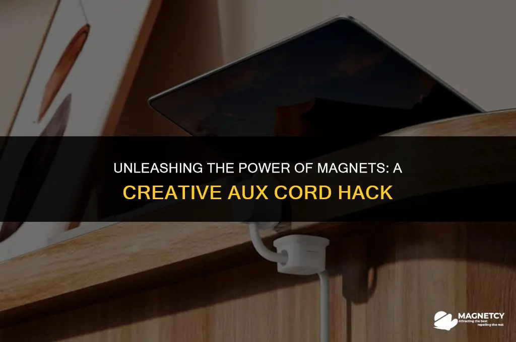 do 2 magnets hooked to your aux cord