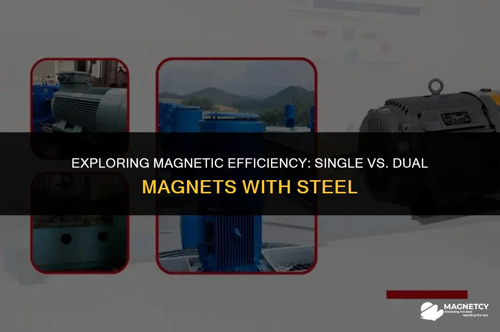 do 2 magnets work better than one magnet and steel
