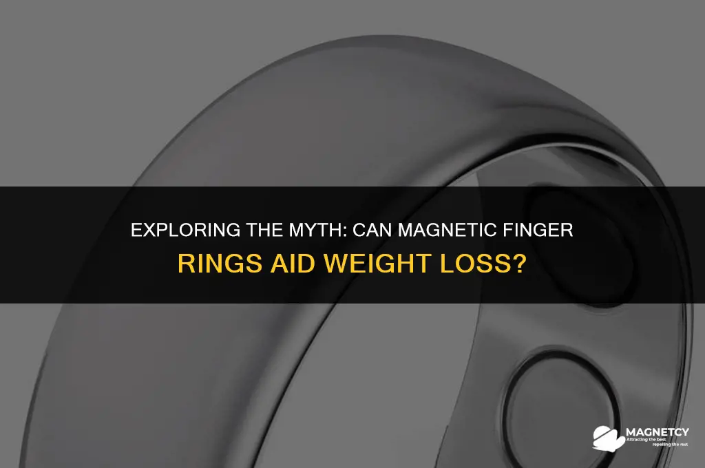 do a magnetic finger rings help you lose weight