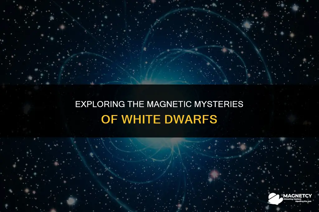 do a white dwarfs have a strong magnetic field