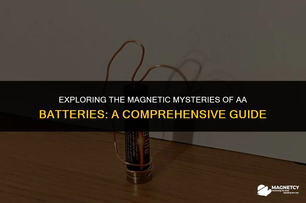 do aa battery have a magnetic field