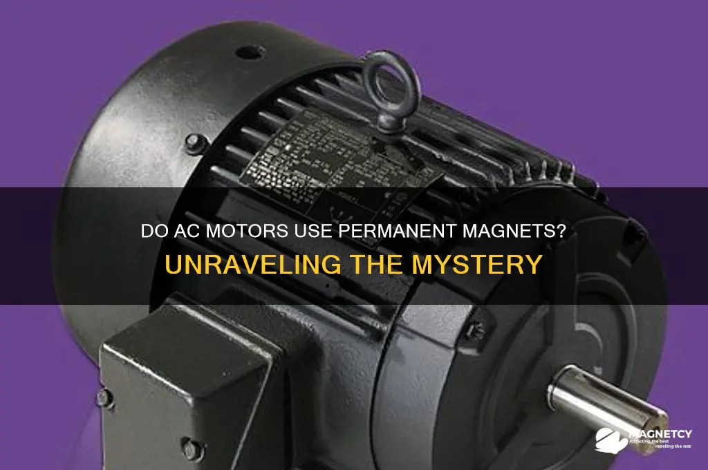 do ac motors use permanent magnets