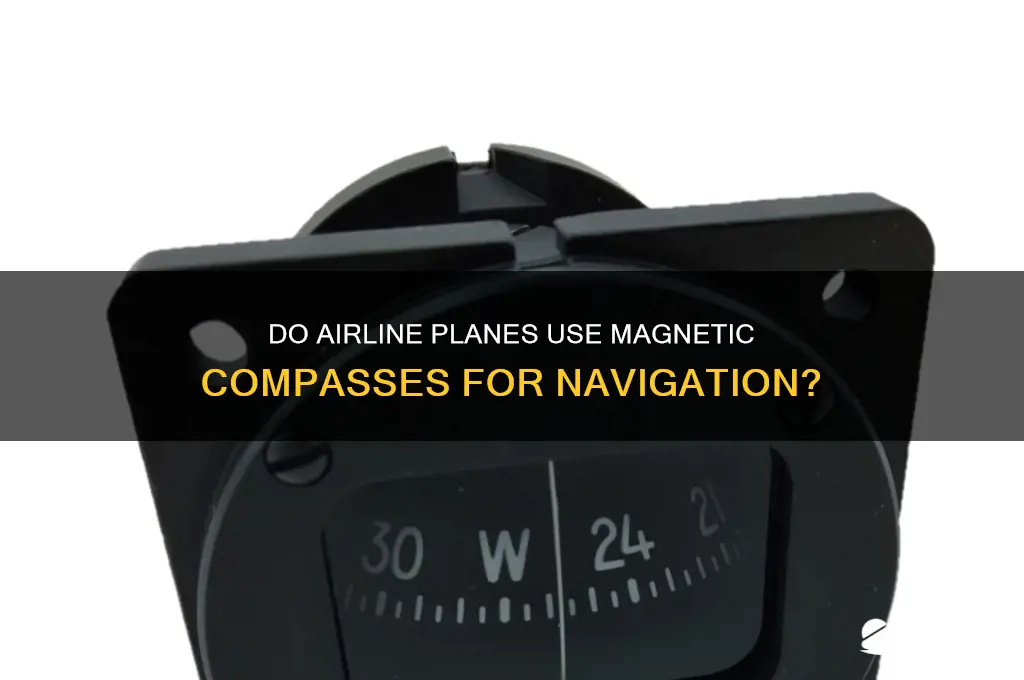 do airline planes use magnetic compass