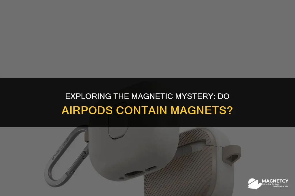 do airpods have a magnet in them