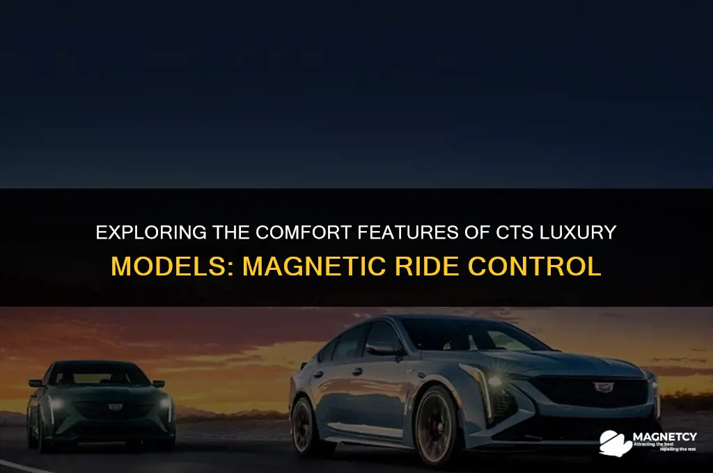 do all cts luxury models have magnetic ride