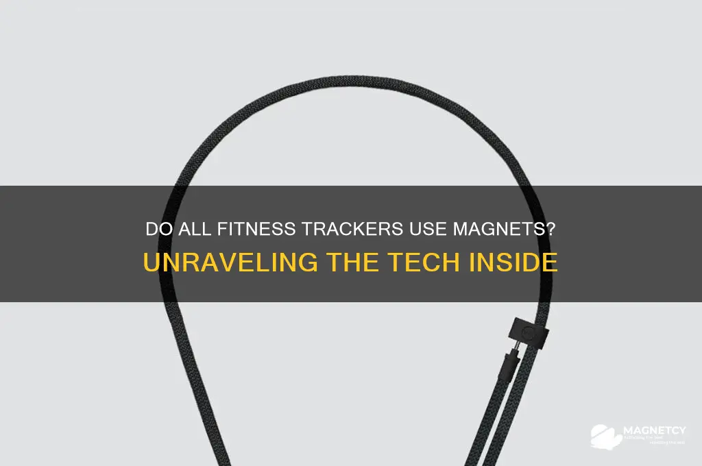 do all fitness trackers use magnets